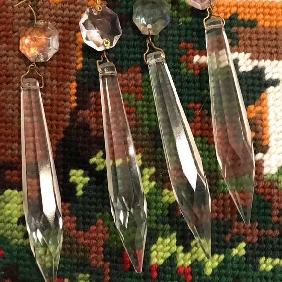 🎀🎈🎀 ART-DECO Crystals 👠LIGHT CATCHER'S ~ Will sell in groups of two (min.) - Picture 2 of 9